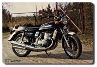 La 750GT de Philippe en 1980 (Photo originale)