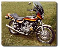 La KAWA Z650 A2 de mes 18 ans