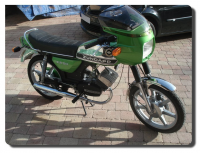 Zundapp KS50 restauré en 2013 avec option Tête de fourche
